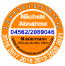 Nächste  Abnahme  1 2 3 4 5 6 7 8 9 10 11 12  2016 2017 2018 2019 2020 2021 04562/2089046     00000 Musterstadt Musterstraße 12345  Mustermann Heizung, Sanitär, Klima